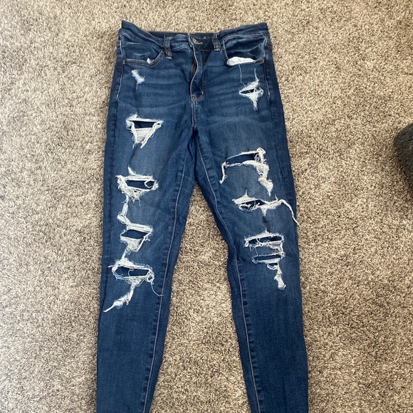 American Eagle Outfitters Denim - American Eagle Super High Rise Ne(x)t Level Stretch
